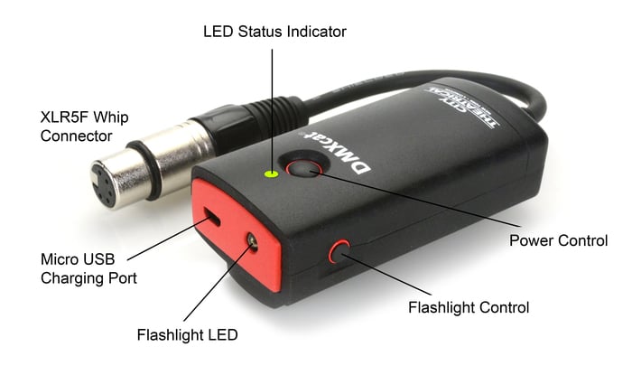 City Theatrical DMXcat Multifunction DMX Test Tool