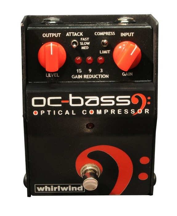 Whirlwind FXOCBP OC Bass Optical Compressor Pedal