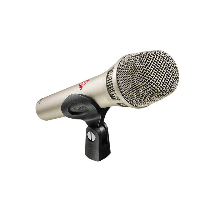 Neumann KMS 104 Cardioid Condenser Stage Microphone For Vocals, Nickel