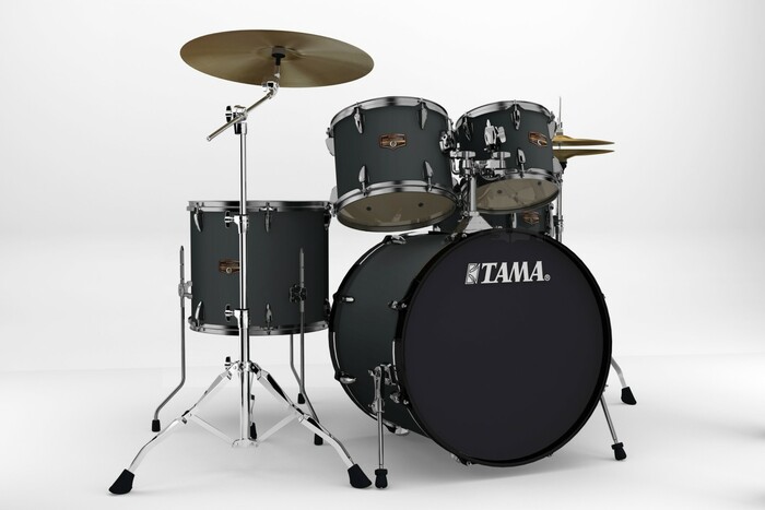 Tama IP52NBC Imperialstar 5-Piece Drum Set With Meinl Cymbals And Black Nickel Hardware