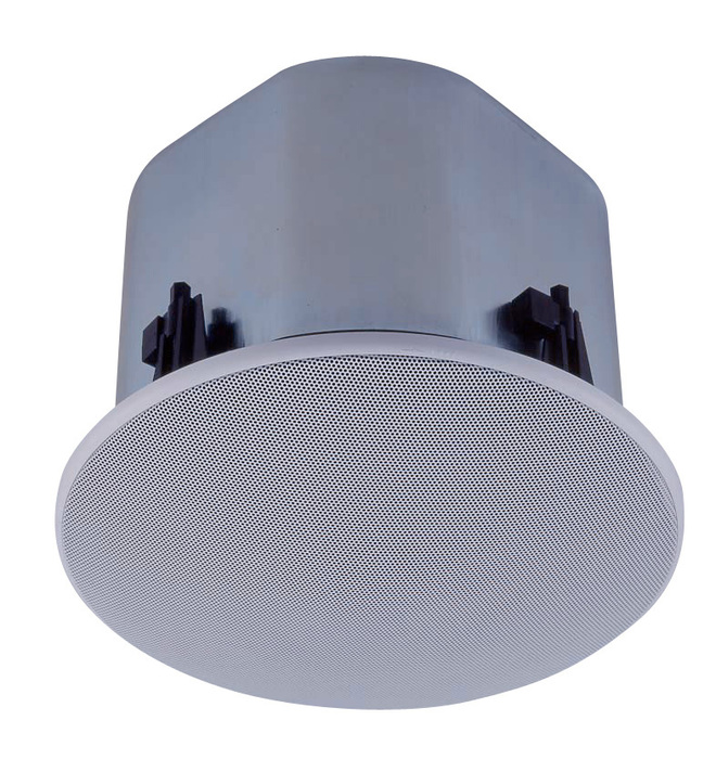 TOA F-2852CU2 6.5" Coaxial 6W Ceiling Speaker, Tile Bridge Included, Sold In Pairs (Priced As Each)