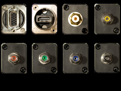 Mystery Electronics RCA-BK-D Black RCA Phono Bulkhead Feedthru Panel Connector