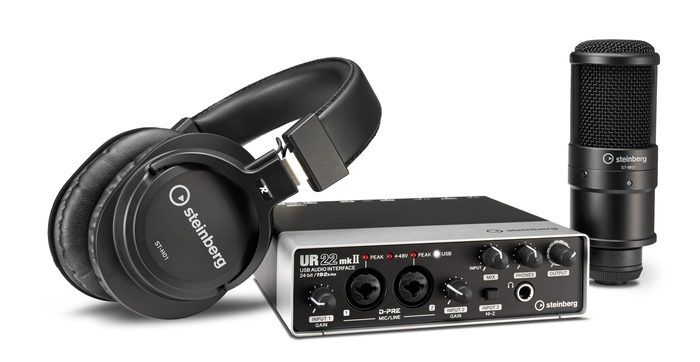 Steinberg UR22C-RP UR22C Recording Pack With Microphone And Headphones