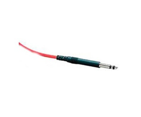 ADC R6 6 Ft 3 Conductor Bantam Patch Cord In Red