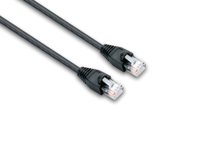 Hosa CAT-501BK 1' CAT5 Patch Cable With 8P8C Connector