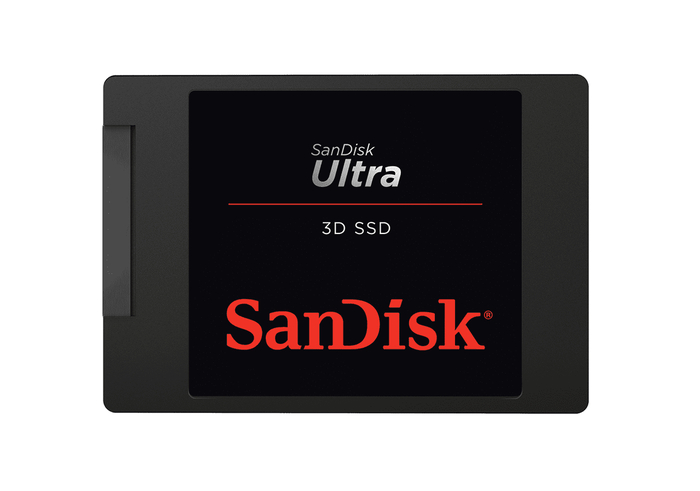 SanDisk 500GB Ultra 3D SSD 500GB Solid State Drive With 3D NAND And NCache 2.0