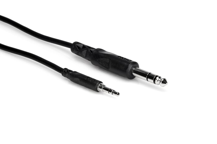 Hosa CMS-105 5' 3.5mm TRS To 1/4" TRS Cable