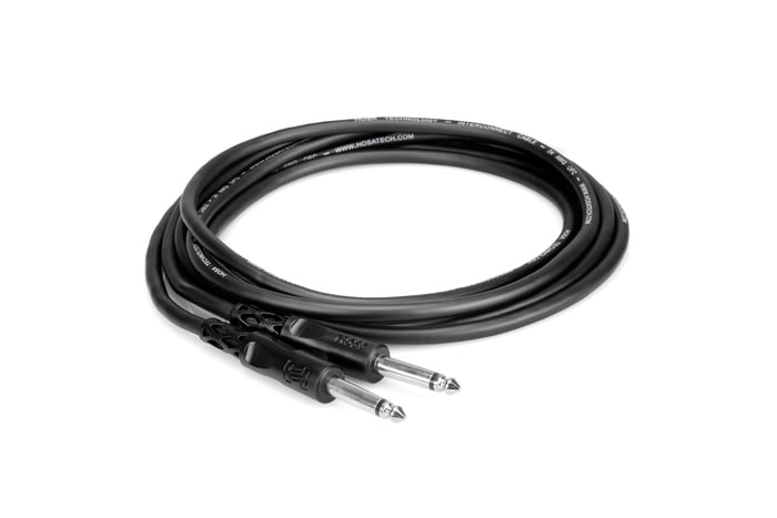 Hosa CPP-105 5' 1/4" TS To 1/4" TS Audio Cable