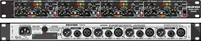 Drawmer DS404 Gate, Four Channel