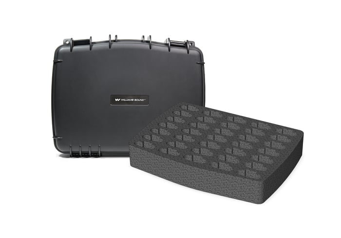 Williams AV CCS 056 35 Large System Carry Case With 35-Slot Foam Insert