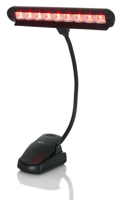 Gator GFWMUSLEDR Red Led Lamp For Music Stands