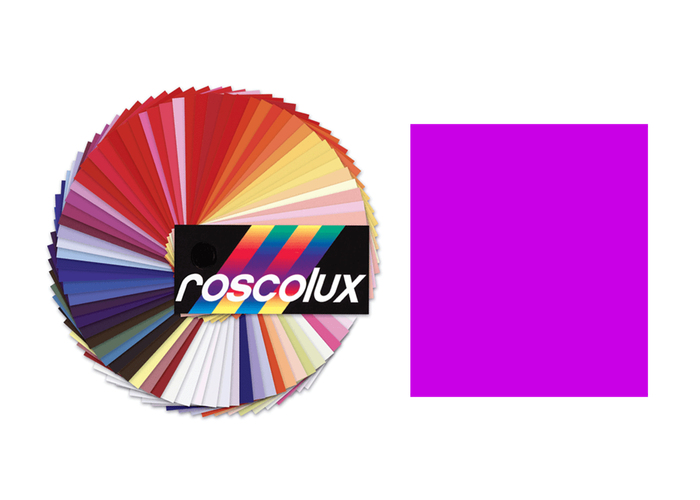 Rosco Roscolux #49 Roscolux Sheet, 20"x24", 49 Medium Purple