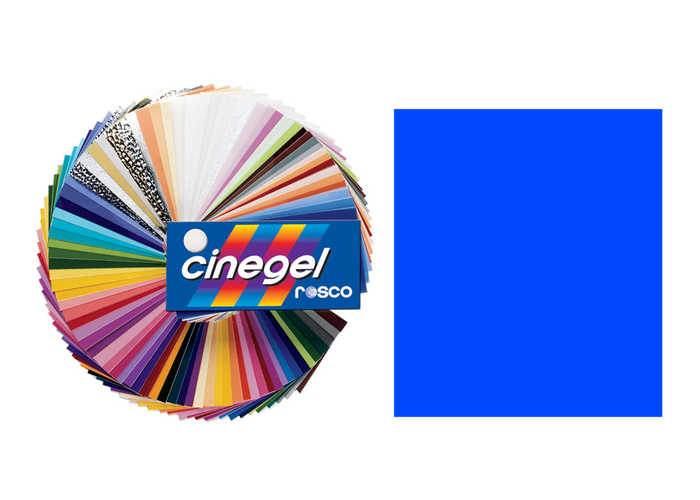 Rosco Cinegel #2006 Cinegel Sheet, 20"x24", 2006 Storaro Azure Blue