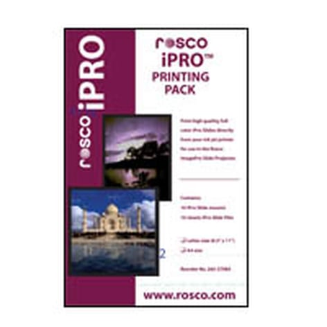 Rosco iPro Printing IPro Slide Printing Pack