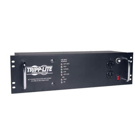 Tripp Lite LCR2400 Line Conditioner With AVR And AC Surge Protection, 3 Rack Unit, 14-Outlets, 2400W