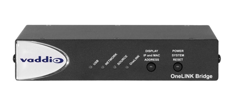 onelink bridge for vaddio hdbaset cameras