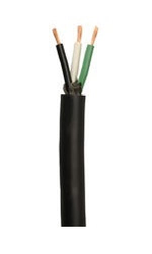 Coleman Cable 22429-250 Power Cable, 10 AWG, 4-Conductor, Submersible, Flexible, 250'
