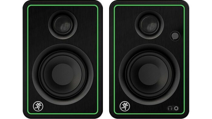 Mackie CR3-XBT 3" Multimedia Monitors With Bluetooth, Piar