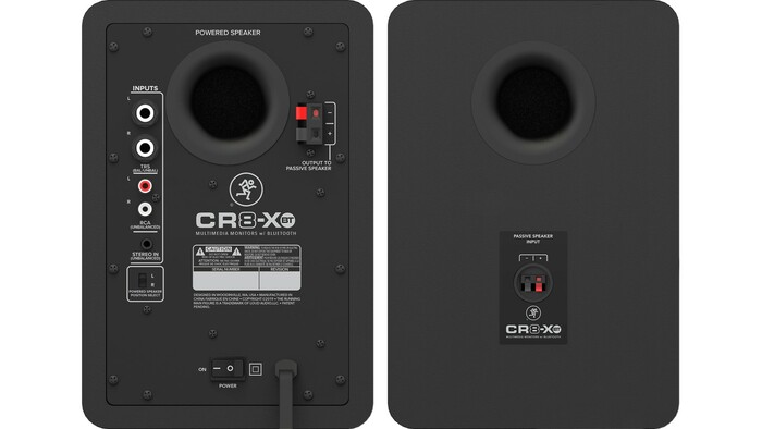 Mackie CR8-XBT 8" Multimedia Monitors With Bluetooth, Pair