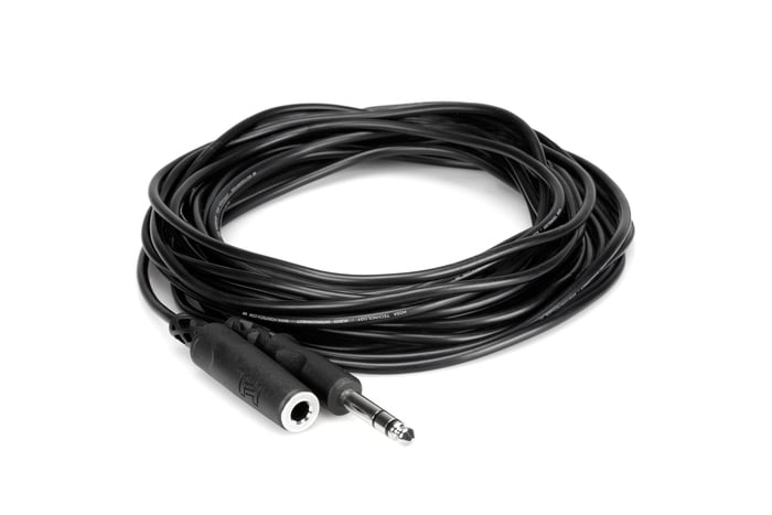 Hosa HPE-325 25' 1/4" TRSF To 1/4" TRS Headphone Extension Cable