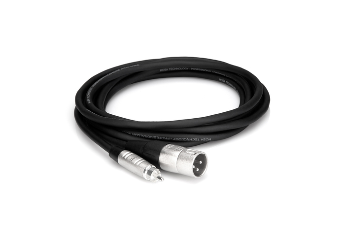 Hosa HRX-020 20' Pro Series RCA To XLRM Audio Cable