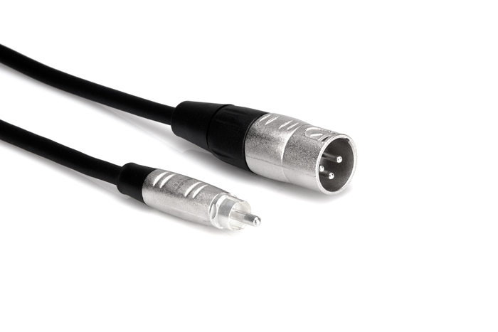 Hosa HRX-020 20' Pro Series RCA To XLRM Audio Cable