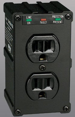 Tripp Lite ULTRABLOK Isobar Surge Protector With 2-Outlets