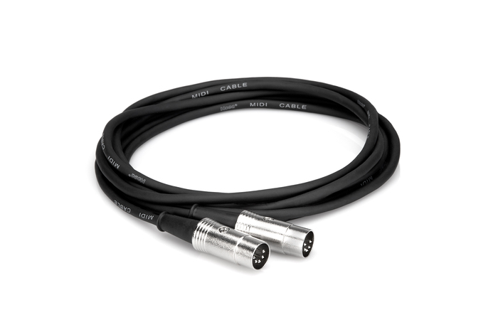 Hosa MID-520 20' 5-pin Din To 5-pin DIN MIDI Cable With Metal Plugs