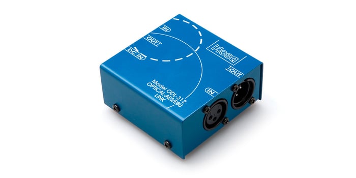 Hosa ODL-312 Digital Audio Interface, Optical Toslink To AES/EBU XLR