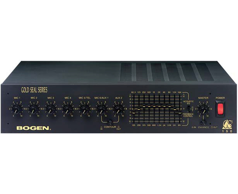 Bogen GS150D 4x1 Mixer / Amplifier 150W, 70V