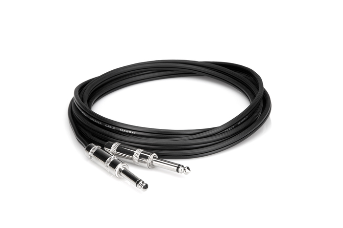 Hosa SKZ-610 10' 1/4" TS To 1/4" TS Low-Profile Speaker Cable