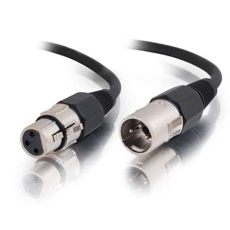 Cables To Go 40062 XLR Male To XLR Female Cable, 50ft