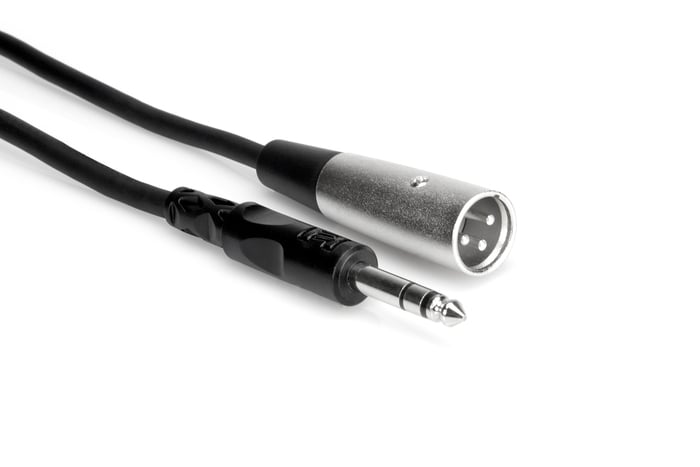 Hosa STX-102M 2' 1/4" TRS To XLRM Audio Cable