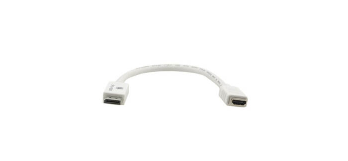 Kramer ADC-DPM/HF DisplayPort Male To HDMI Female Adapter Cable (1')