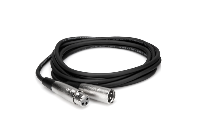 Hosa XLR-110 10' XLRF To XLRM Audio Cable