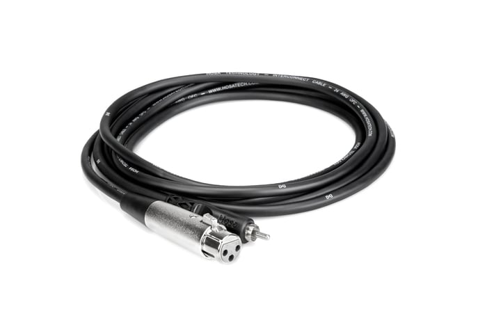 Hosa XRF-102 2' XLRF To RCA Audio Cable