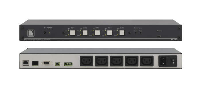 Kramer PL-50/110V 5-Channel AC Power Controller Monitor (US)