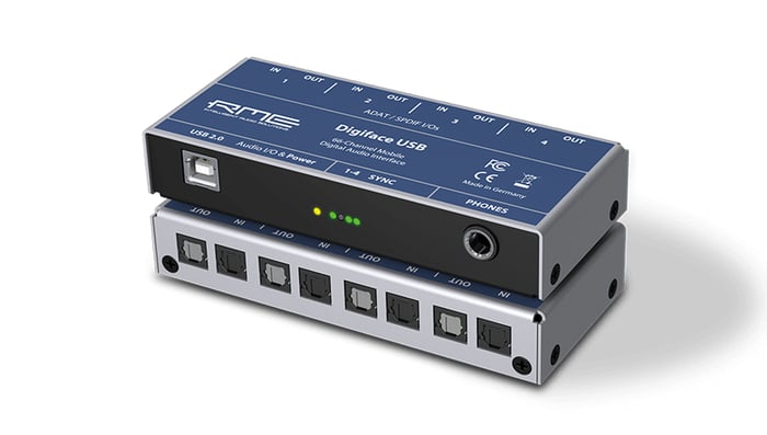 RME Digiface USB 66-Channel USB 2.0 Audio Interface With 4x ADAT Optical I/O