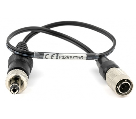 Lectrosonics PSSREXTHR 12" Hirose4 To LZR Locking Power Cable