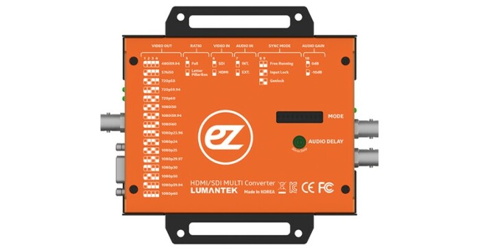 Lumantek EZ-MD+ HDMI/SDI Cross Converter With Audio Mux/Demux And Scaler