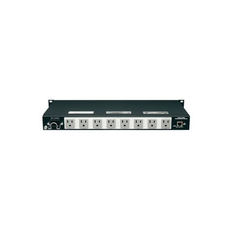 Middle Atlantic RLNK-915R 15A, 9 Outlet, Rackmount IP Controlled Power With RackLink