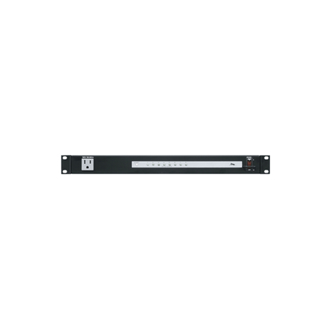 Middle Atlantic RLNK-915R 15A, 9 Outlet, Rackmount IP Controlled Power With RackLink