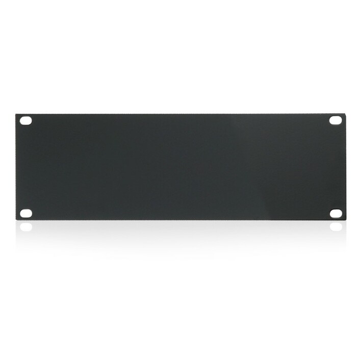 Atlas IED CB2 Blank Rack Panel, 2 RU, Black