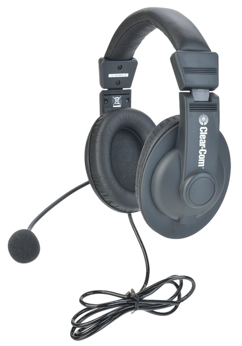 Clear-Com CC-30-MD4 Dual Ear Noise Canceling Headset Electric Mic W/ Mini DIN