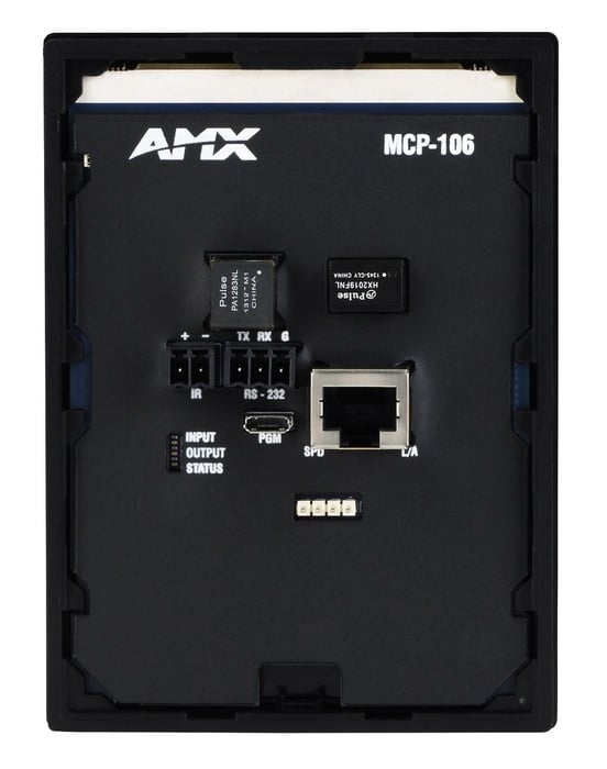 AMX FG2102-06P Massio 6-Button Ethernet ControlPad, Portrait