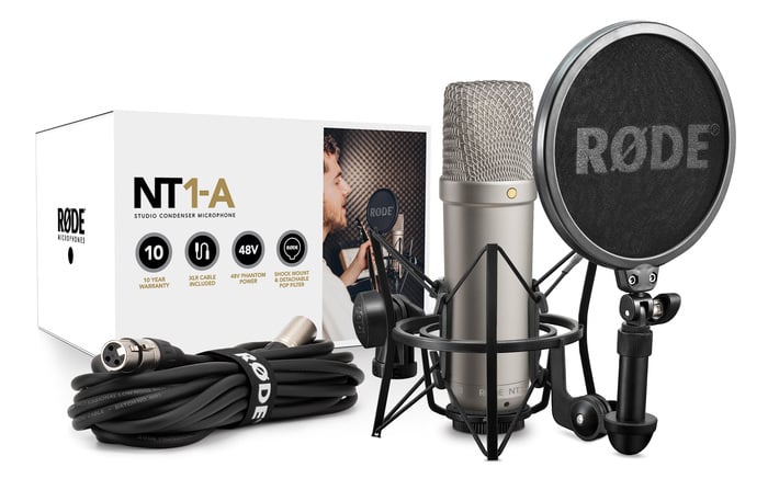 Rode NT1-A Cardioid Condenser Microphone