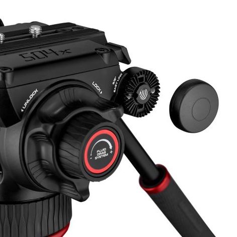 Manfrotto MVH504XAH 504X Fluid Video Head With Flat Base