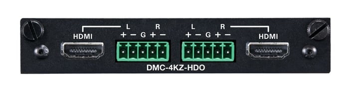 Crestron DMC-4KZ-HDO Output Card, 2-channel HDMI 4K60 4:4:4 HDR Scaling