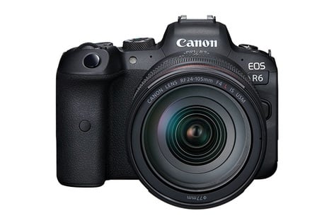Canon EOS R6 RF 24/105MM EOS R6 Mirrorless Digital Camera With 24-105mm F/4L Lens