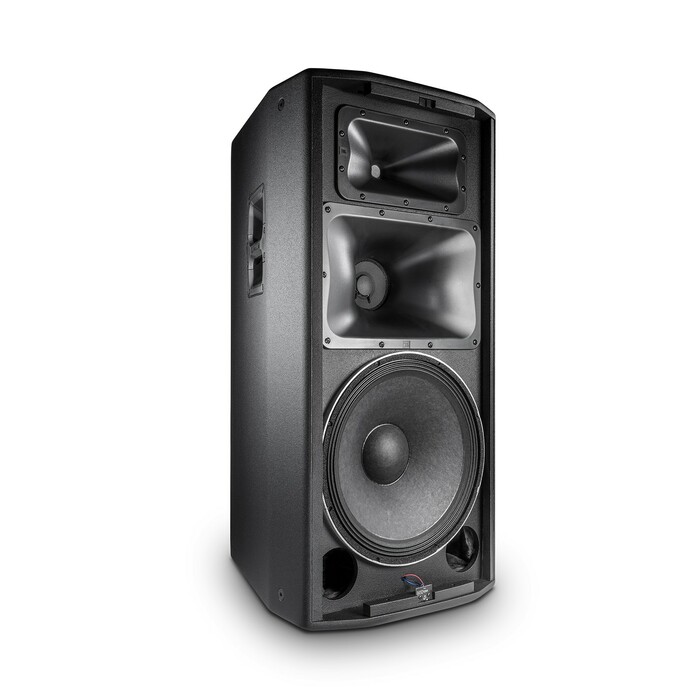 JBL PRX835W 15" 3-Way Active Speaker System, Wood Cabinet, Pole Mount, M10 Suspension Points